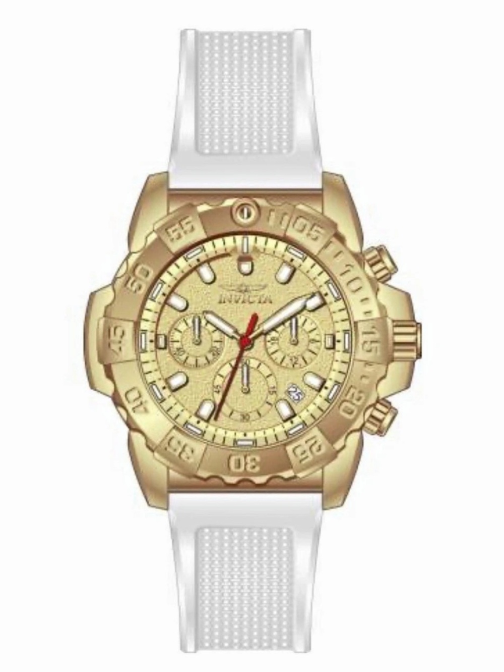 Invicta 69549 45mm Gold-Tone Chronograph Watch